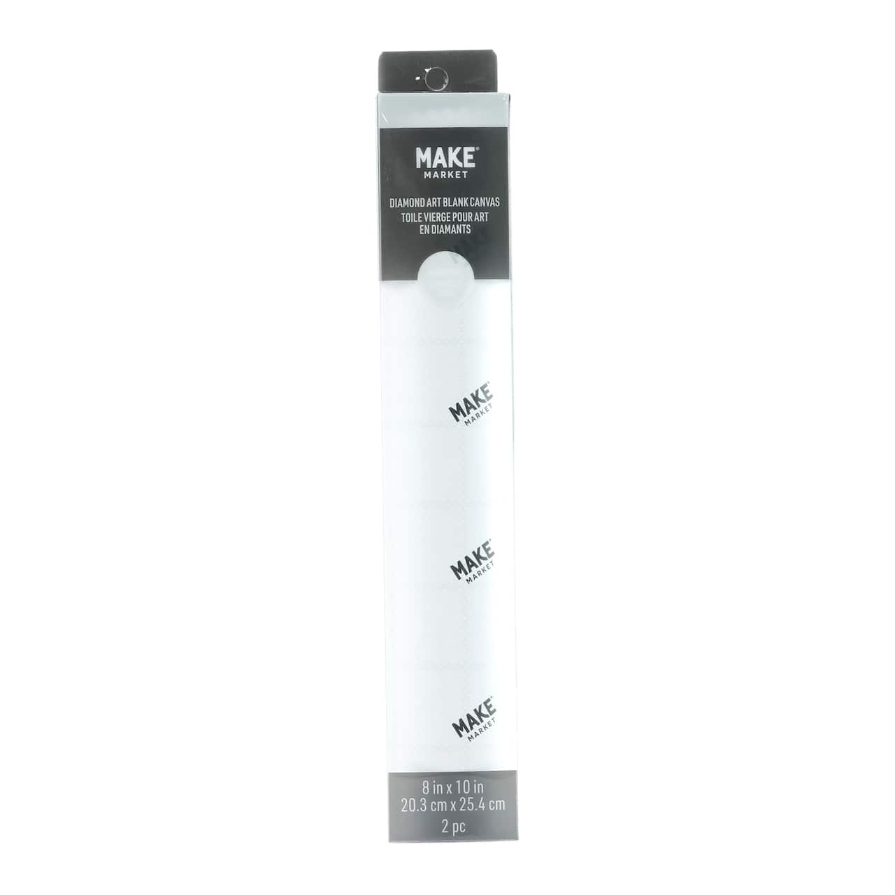 Round Grid Diamond Art Blank Canvases, 2ct. by Make Market®